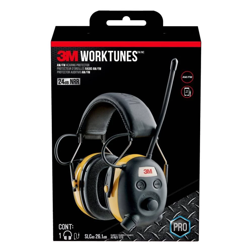 3M WorkTunes Digital Hearing Protector with AM/FM Stereo Radio 6 3M WorkTunes Digital Hearing Protector with AM/FM Stereo Radio - Image 6
