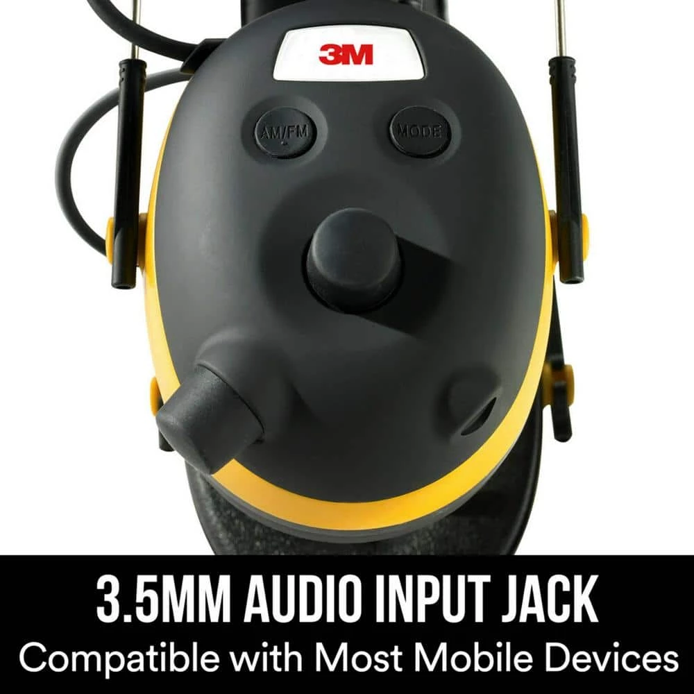 3M WorkTunes Digital Hearing Protector with AM/FM Stereo Radio 2 3M WorkTunes Digital Hearing Protector with AM/FM Stereo Radio - Image 2