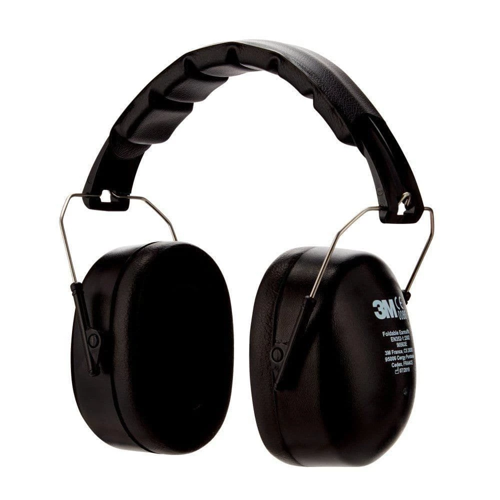3M Black Folding Earmuff 6 3M Black Folding Earmuff - Image 6