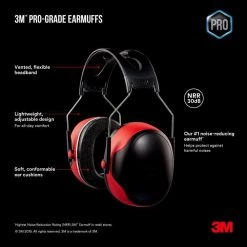 3M Pro-Grade Earmuff -Safety Equipment Sales 3m ear muffs 90565 4dc ps 66 1000