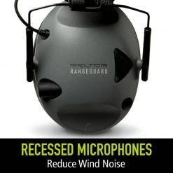 3M Peltor Sport RangeGuard Gray with Black Accents Earmuff 16 3M Peltor Sport RangeGuard Gray with Black Accents Earmuff -Safety Equipment Sales 3m ear muffs rg oth 4 1d 1000