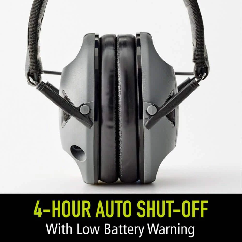 3M Peltor Sport RangeGuard Gray with Black Accents Earmuff 8 3M Peltor Sport RangeGuard Gray with Black Accents Earmuff - Image 8