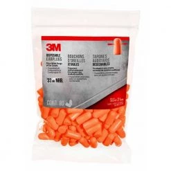 3M Orange Disposable Ear Plugs (80-Pack) -Safety Equipment Sales 3m ear plugs 92800 80 6dc 40 1000