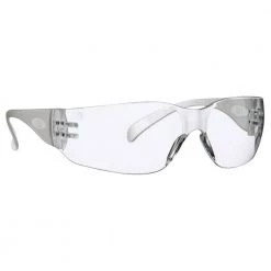 3M Clear Frame with Clear Scratch Resistant Lenses Indoor Safety Glasses -Safety Equipment Sales 3m safety glasses 90551 00000b 4f 1000