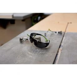 3M SecureFit 400 Series Black/Neon Green Frame with Anti-Fog Lens Safety Eyewear (3-Pack) -Safety Equipment Sales 3m safety glasses sf400 w 3pk c3 1000