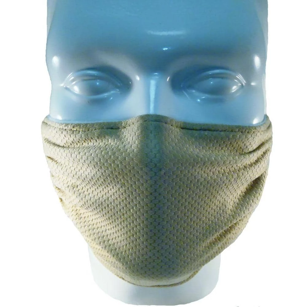 Breathe Healthy Multipurpose Washable/Reusable Dust, Pollen and Germ Mask - Beige 3 Breathe Healthy Multipurpose Washable/Reusable Dust, Pollen and Germ Mask - Beige - Image 3