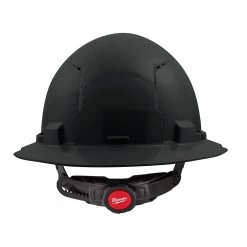 Milwaukee BOLT Black Type 1 Class C Full Brim Vented Hard Hat with 6-Point Ratcheting Suspension -Safety Equipment Sales black milwaukee hard hats 48 73 1231 c3 1000