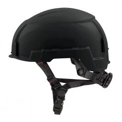 Milwaukee BOLT Black Type 2 Class E Non-Vented Safety Helmet -Safety Equipment Sales black milwaukee hard hats 48 73 1311 44 1000