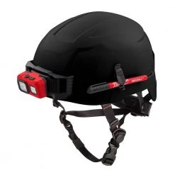 Milwaukee BOLT Black Type 2 Class E Non-Vented Safety Helmet -Safety Equipment Sales black milwaukee hard hats 48 73 1311 4f 1000