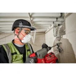 Milwaukee BOLT Black Type 2 Class C Front Brim Vented Safety Helmet -Safety Equipment Sales black milwaukee hard hats 48 73 1330 1d 1000