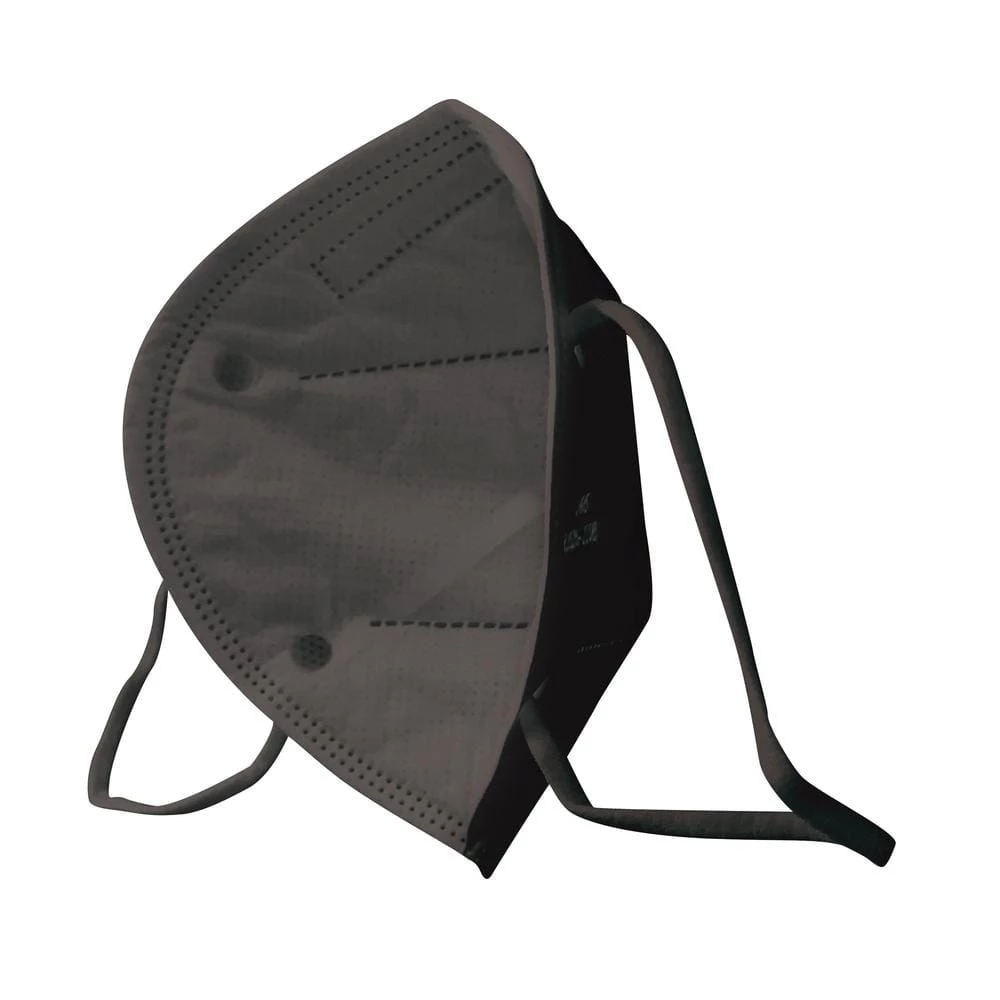 SUPPLYAID KN95 Protective Face Mask GB2626 Standard, Black (10-Pack) 4 SUPPLYAID KN95 Protective Face Mask GB2626 Standard, Black (10-Pack) - Image 4