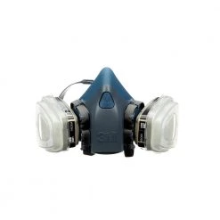 3M Professional Paint Spray Respirator Medium -Safety Equipment Sales blue 3m half mask respirators 7512pa1 a ps 1f 1000
