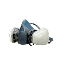 3M Professional Paint Spray Respirator Medium -Safety Equipment Sales blue 3m half mask respirators 7512pa1 a ps 40 1000 1
