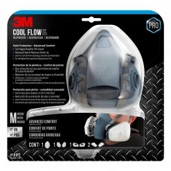 3M Professional Paint Spray Respirator Medium -Safety Equipment Sales blue 3m half mask respirators 7512pa1 a ps a0 1000 1