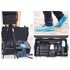 G & F Products Premium Disposable Polypropylene Boot/Shoe Covers, X-Large (100-Pack) -Safety Equipment Sales blue g f products disposable shoe covers 13033xl 100 44 1000