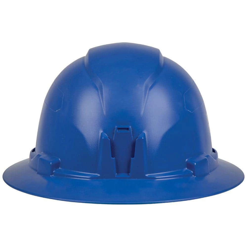 Klein Tools Blue Hard Hat, Non-Vented, Full Brim 6 Klein Tools Blue Hard Hat, Non-Vented, Full Brim - Image 6