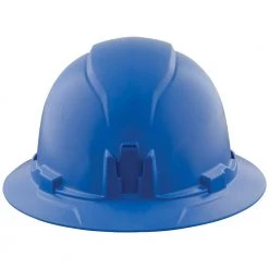 Klein Tools Blue Hard Hat, Non-Vented, Full Brim 16 Klein Tools Blue Hard Hat, Non-Vented, Full Brim -Safety Equipment Sales blue klein tools hard hats 60249 77 1000