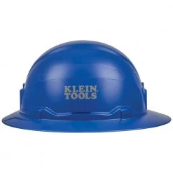 Klein Tools Blue Hard Hat, Non-Vented, Full Brim 17 Klein Tools Blue Hard Hat, Non-Vented, Full Brim -Safety Equipment Sales blue klein tools hard hats 60249 c3 1000