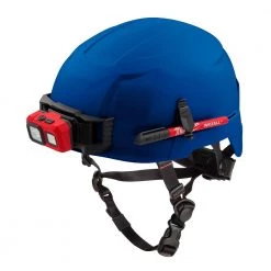 Milwaukee BOLT Blue Type 2 Class E Non-Vented Safety Helmet -Safety Equipment Sales blue milwaukee hard hats 48 73 1305 1f 1000