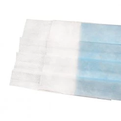 SUPPLYAID 3-Layer Disposable Face Masks (50-Count) -Safety Equipment Sales blue supplyaid face masks rrs dfm 50pk 31 1000