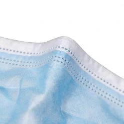 SUPPLYAID 3-Layer Disposable Face Masks (50-Count) -Safety Equipment Sales blue supplyaid face masks rrs dfm 50pk 4f 1000