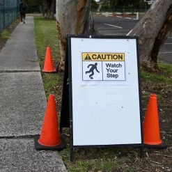 BOEN 28 in. Orange PVC Non Reflective Traffic Safety Cone -Safety Equipment Sales boen traffic cones tc 28 1f 1000