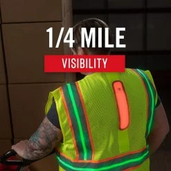 Coast SV400 Rechargeable Lighted High Visibility Safety Vest with Reflective Glow Stripes, Meets ANSI/ISEA Standards, Yellow -Safety Equipment Sales coast safety vests 30390 66 1000