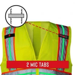 Coast SV400 Rechargeable Lighted High Visibility Safety Vest with Reflective Glow Stripes, Meets ANSI/ISEA Standards, Yellow -Safety Equipment Sales coast safety vests 30390 fa 1000
