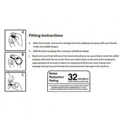 Cordova Encore Disposable Ear Plugs (200 per Box) -Safety Equipment Sales cordova ear plugs epfu01 44 1000