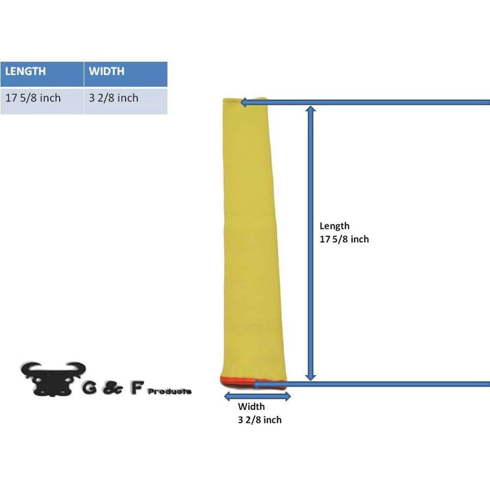 G & F Products 100-Percent Kevlar Cut Resistant Sleeve 18 in. Long without Thumb Hole 4 G & F Products 100-Percent Kevlar Cut Resistant Sleeve 18 in. Long without Thumb Hole - Image 4