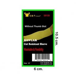 G & F Products 100-Percent Kevlar Cut Resistant Sleeve 18 in. Long without Thumb Hole 9 G & F Products 100-Percent Kevlar Cut Resistant Sleeve 18 in. Long without Thumb Hole -Safety Equipment Sales g f products safety accessories 58126 d4 1000