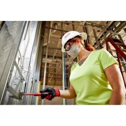 Milwaukee Gray 2-Layer Reusable Face Mask (10-Pack) -Safety Equipment Sales gray milwaukee face masks 48 73 4232 4f 1000