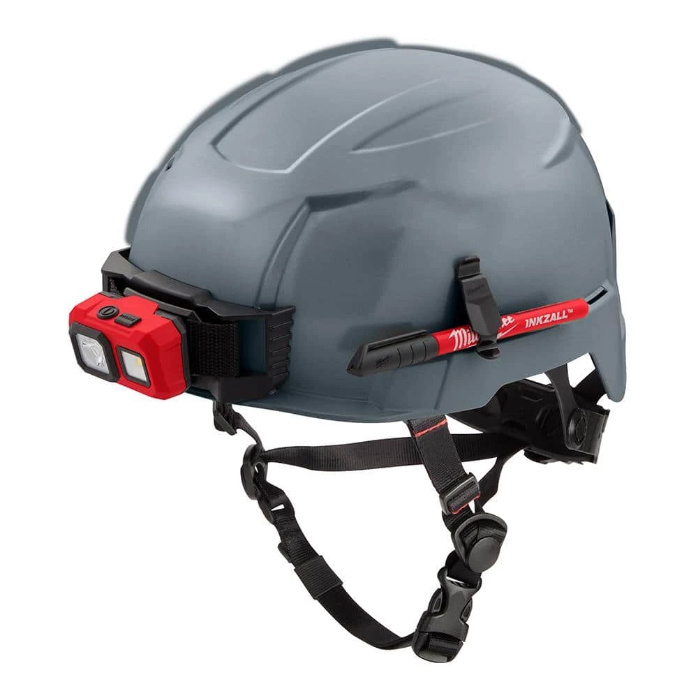 Milwaukee BOLT Gray Type 2 Class E Non-Vented Safety Helmet 10 Milwaukee BOLT Gray Type 2 Class E Non-Vented Safety Helmet - Image 10