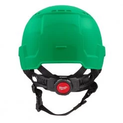 Milwaukee BOLT Green Type 2 Class C Front Brim Vented Safety Helmet -Safety Equipment Sales green milwaukee hard hats 48 73 1326 1f 1000