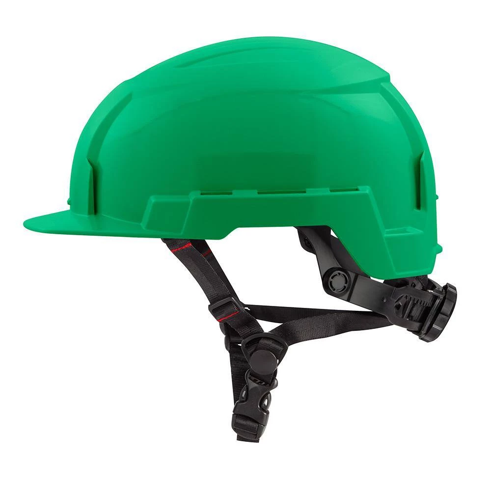 Milwaukee BOLT Green Type 2 Class E Front Brim Non-Vented Safety Helmet 11 Milwaukee BOLT Green Type 2 Class E Front Brim Non-Vented Safety Helmet - Image 11