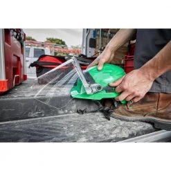 Milwaukee BOLT Green Type 2 Class E Front Brim Non-Vented Safety Helmet -Safety Equipment Sales green milwaukee hard hats 48 73 1327 c3 1000