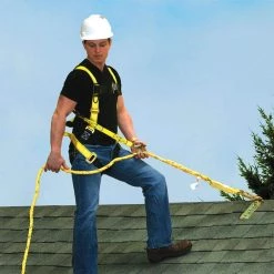 Guardian Fall Protection 6 ft. Shock Absorbing Lanyard -Safety Equipment Sales guardian fall protection safety lanyards 01220 4f 1000