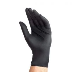 HDX Black Disposable Nitrile Gloves Pop-N-Go (80-Count)