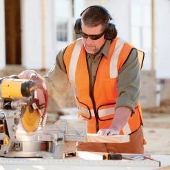 HDX NRR 23 dB Black Ear Muff -Safety Equipment Sales hdx ear muffs hdxem23b vpd4 31 1000