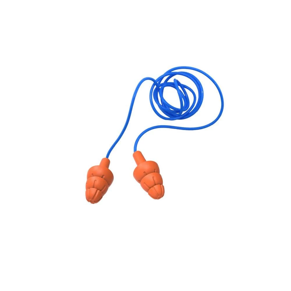HDX Reusable Corded Earplugs NRR 26 TPR (3-Pack) 2 HDX Reusable Corded Earplugs NRR 26 TPR (3-Pack) - Image 2