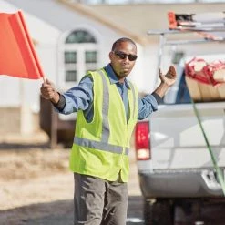 HDX Hi Visibility Lime Green Class 2 Reflective Safety Vest 14 HDX Hi Visibility Lime Green Class 2 Reflective Safety Vest -Safety Equipment Sales hdx safety vests hdx46512 ovpd8 76 1000