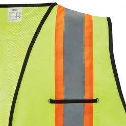HDX Hi Visibility 2-Tone Class 2 Reflective Safety Vest -Safety Equipment Sales hdx safety vests hdx46610 ovpd8 31 1000