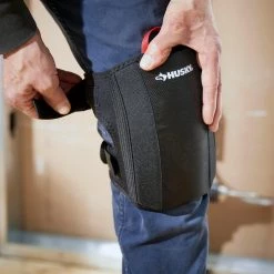 Husky Fabric Cap Foam Non-Marring Knee Pads -Safety Equipment Sales husky flooring knee pads 1h 226 4f 1000