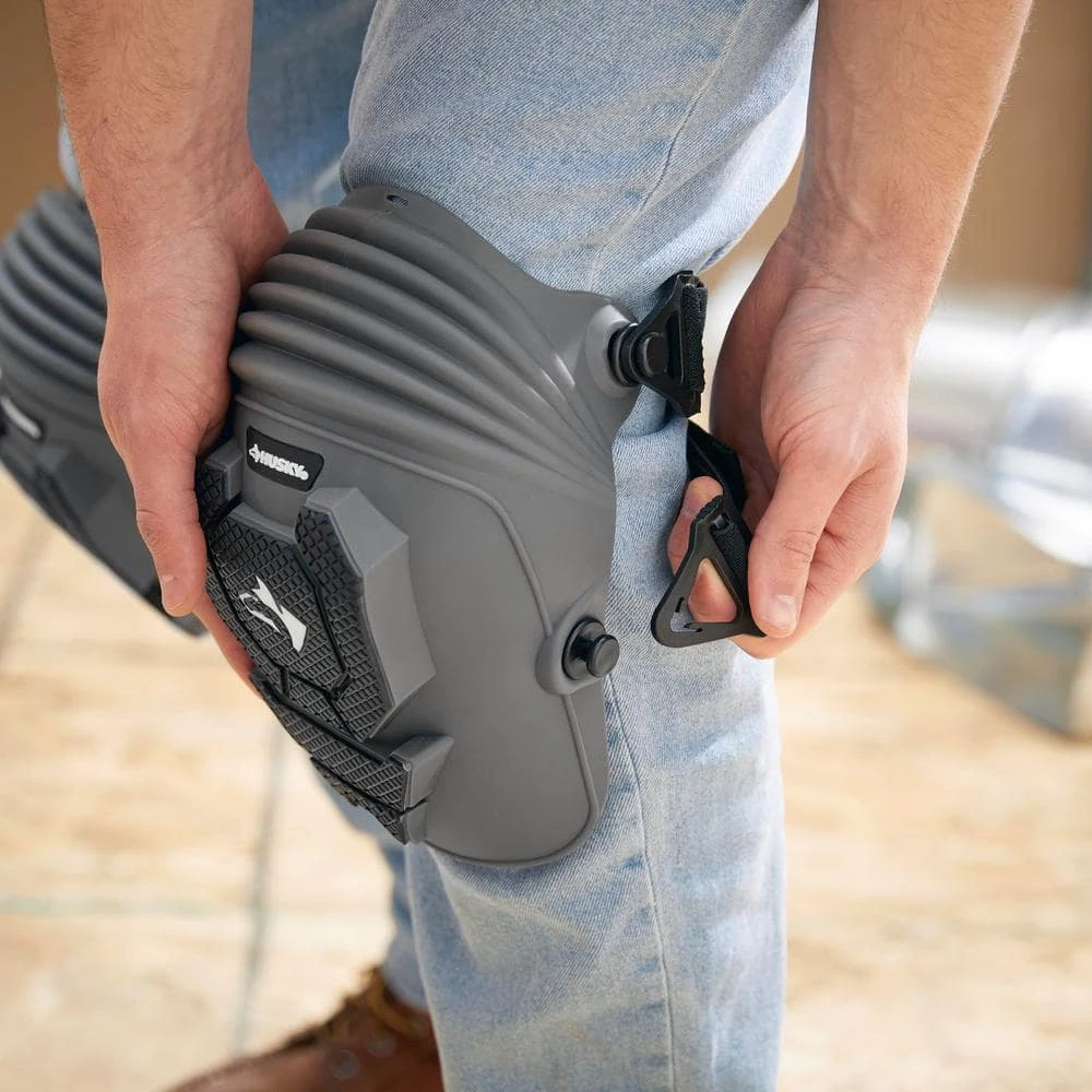 Husky Soft Cap Gel/Foam Flex Knee Pads 8 Husky Soft Cap Gel/Foam Flex Knee Pads - Image 8