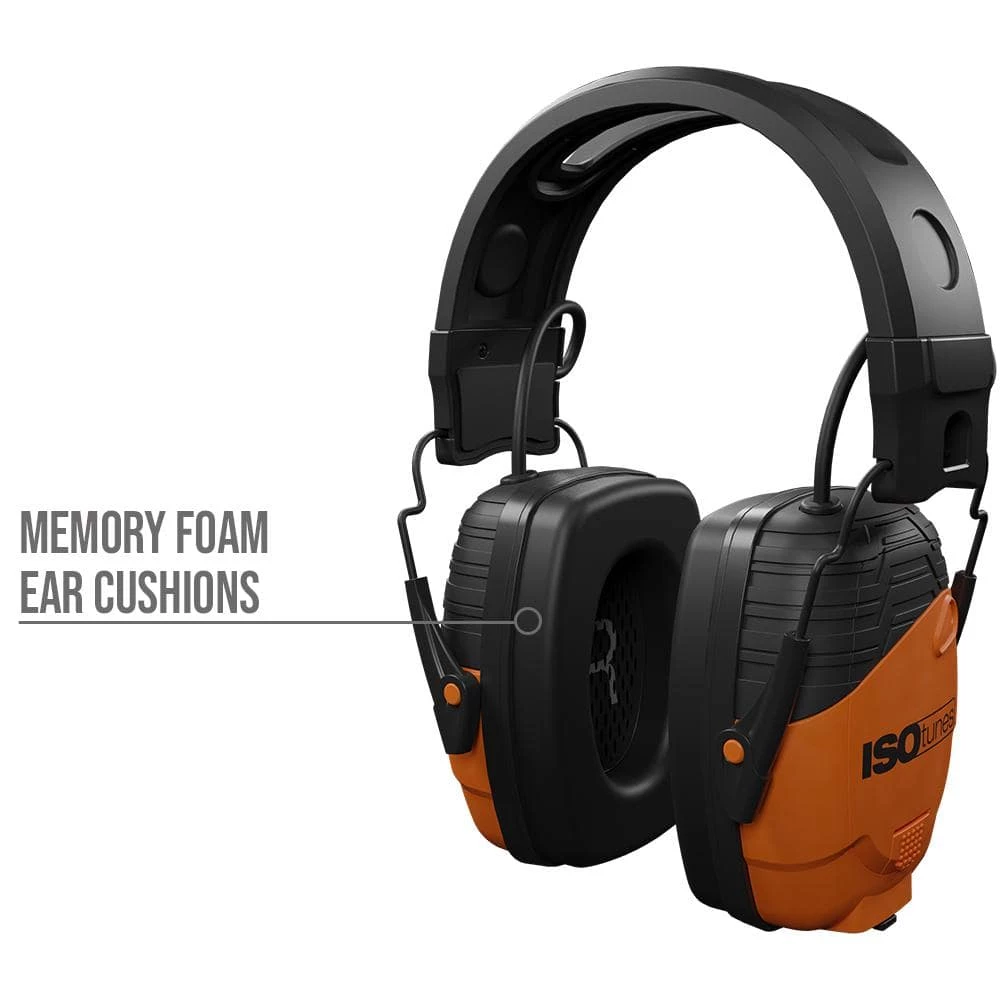 ISOtunes LINK Bluetooth Earmuff Hearing Protector, 24 dB Noise Reduction Rating, OSHA Compliant Ear Protection, Work Headphones 5 ISOtunes LINK Bluetooth Earmuff Hearing Protector, 24 dB Noise Reduction Rating, OSHA Compliant Ear Protection, Work Headphones - Image 5