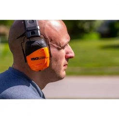 ISOtunes LINK Bluetooth Earmuff Hearing Protector, 24 dB Noise Reduction Rating, OSHA Compliant Ear Protection, Work Headphones 17 ISOtunes LINK Bluetooth Earmuff Hearing Protector, 24 dB Noise Reduction Rating, OSHA Compliant Ear Protection, Work Headphones -Safety Equipment Sales isotunes ear muffs it 30 76 1000
