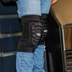 Klein Tools L/XL Lightweight Knee Pad Sleeves -Safety Equipment Sales klein tools flooring knee pads 60592 66 1000