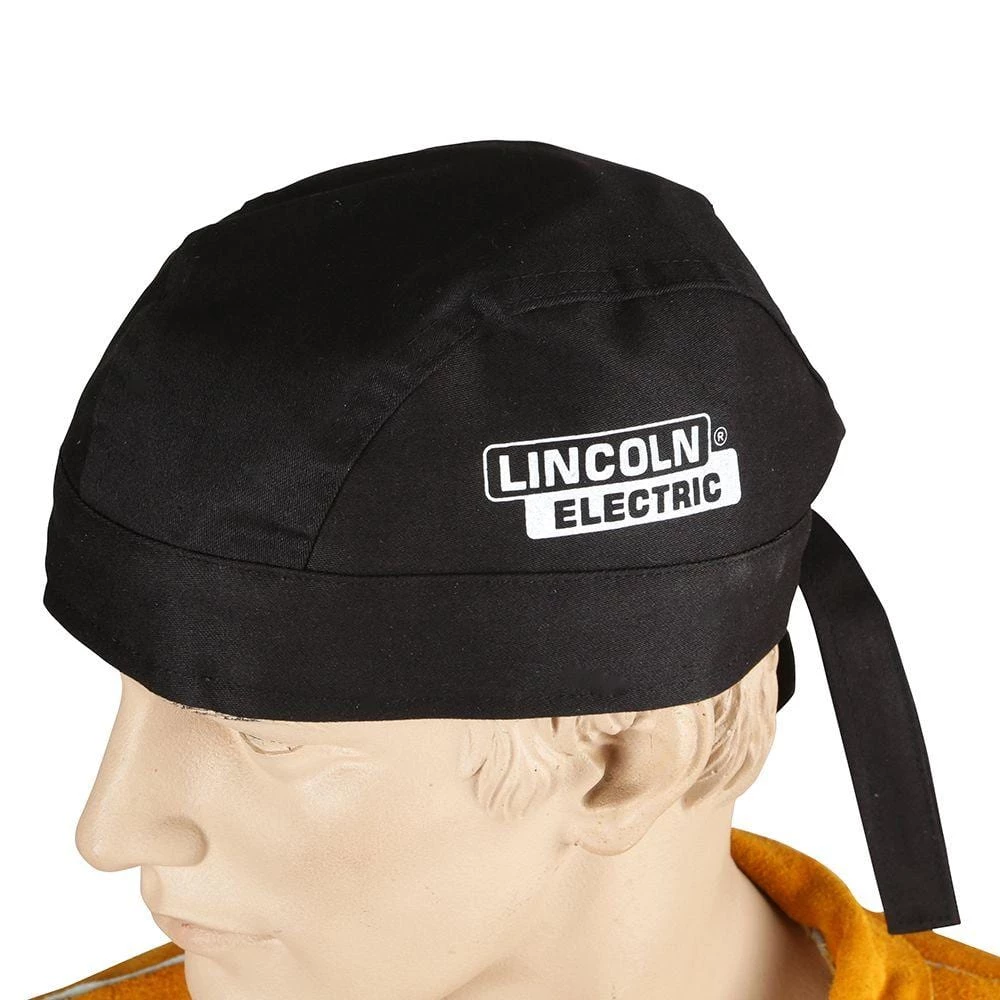 Lincoln Electric 6 in. Fire Resistant Black Welding Doo Rag 2 Lincoln Electric 6 in. Fire Resistant Black Welding Doo Rag - Image 2