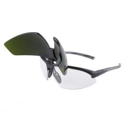 Lincoln Electric 4 in. Black Safety IR5 Flip Lens Brazing Glasses -Safety Equipment Sales lincoln electric safety glasses kh965 1f 1000