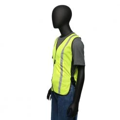 MAXIMUM SAFETY 48 in. Hi-Vis Yellow Mesh Safety Vest -Safety Equipment Sales maximum safety safety vests mx47100 occ12 1f 1000